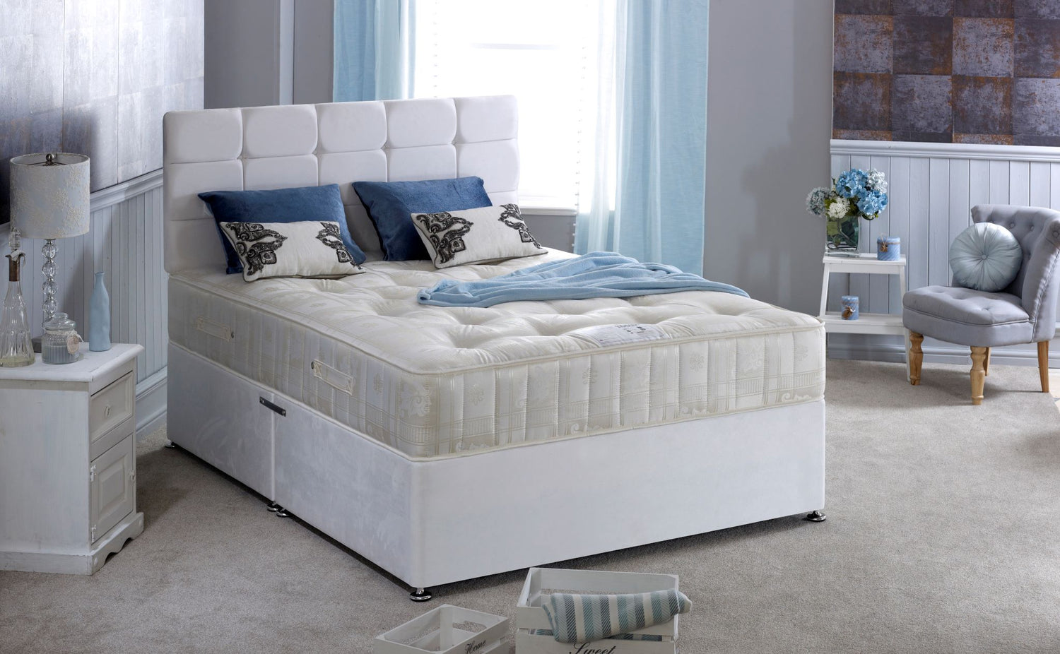 Cream Divan Beds