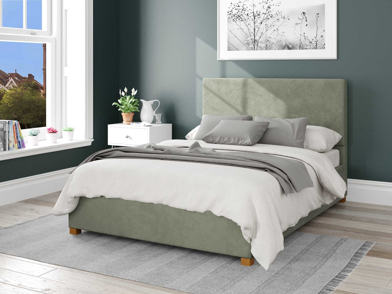 Green Super King Size Beds