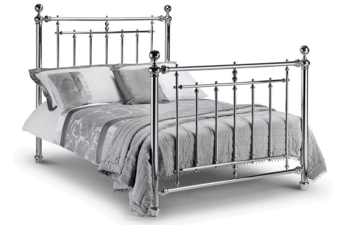 Chrome Metal Bed Frames