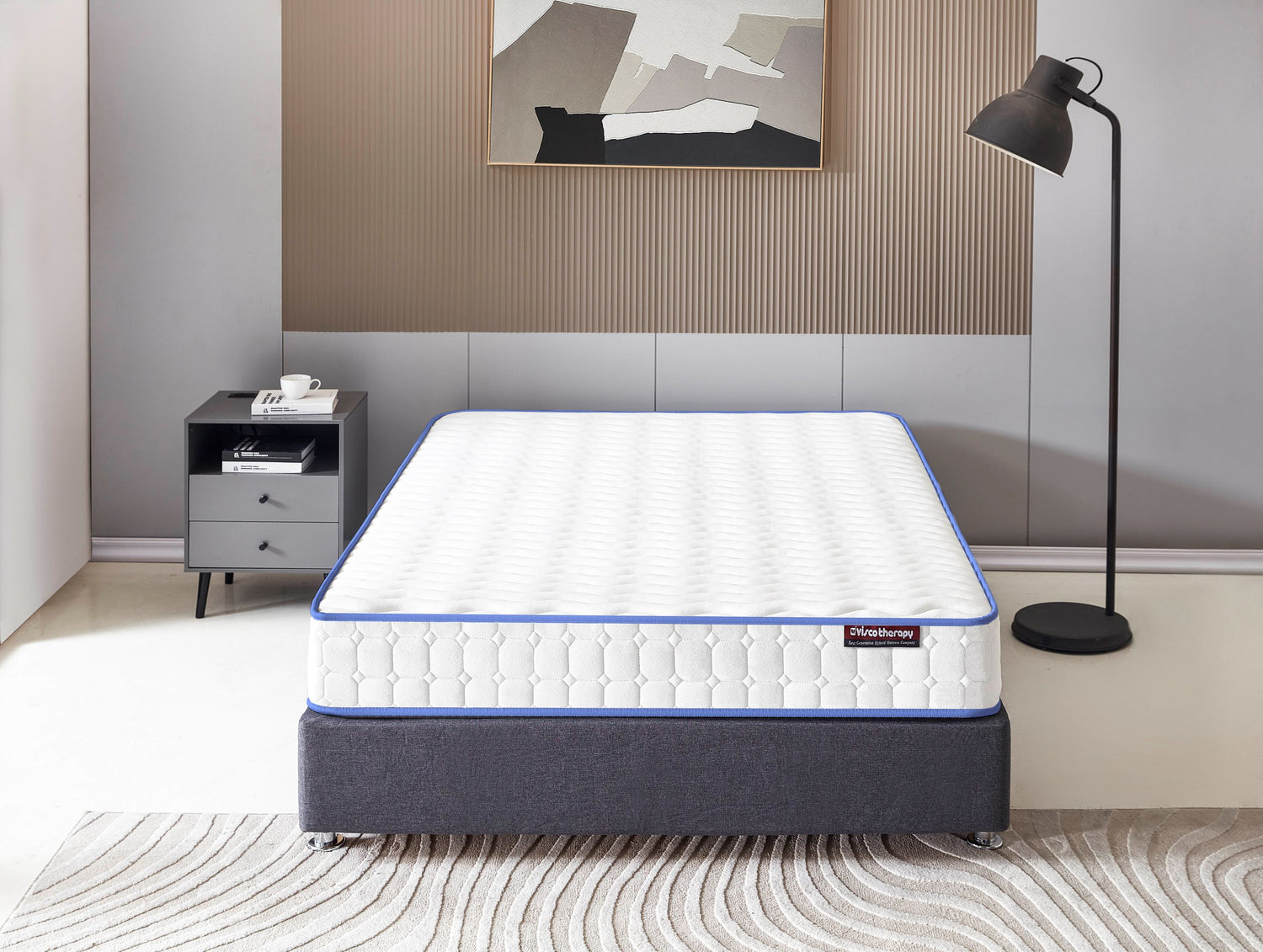 Single Cool Blue Mattresses