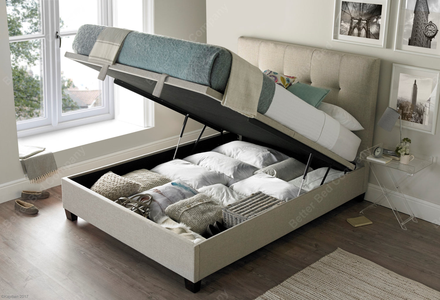 Super King Size Ottoman Beds