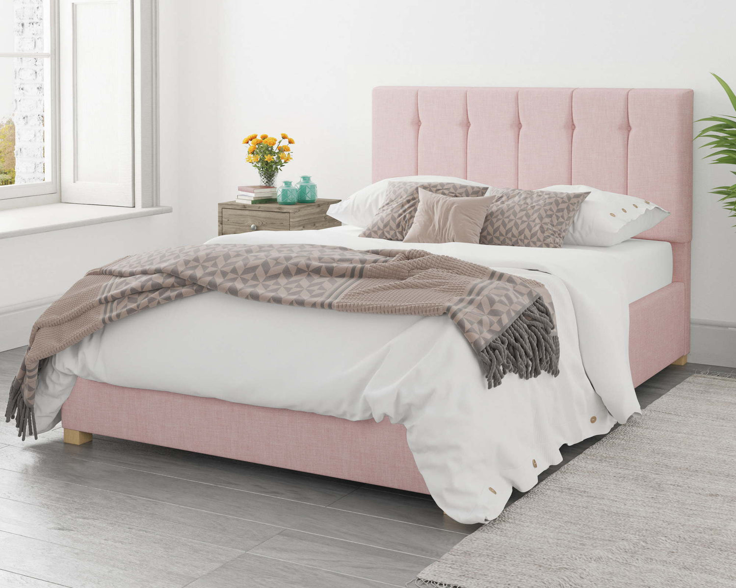 Pink Single Beds