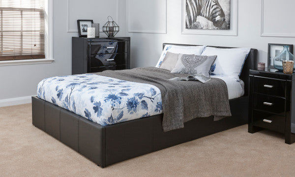 Black Double Beds