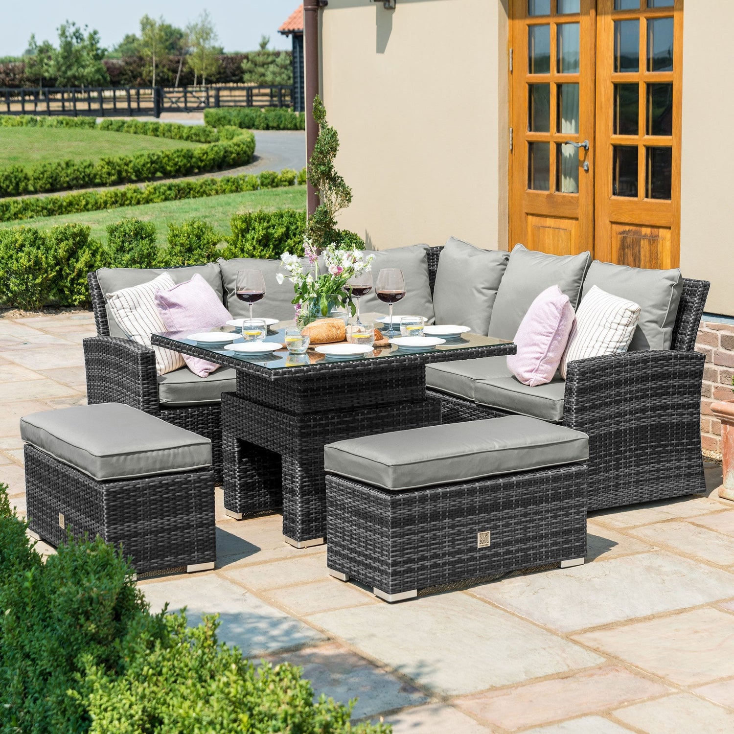 Grey Garden Furniture