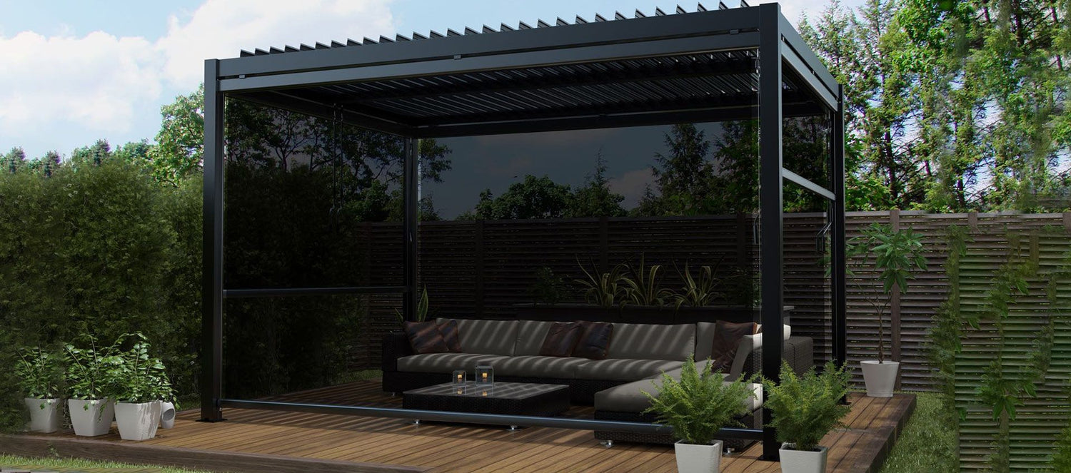 Grey Pergolas