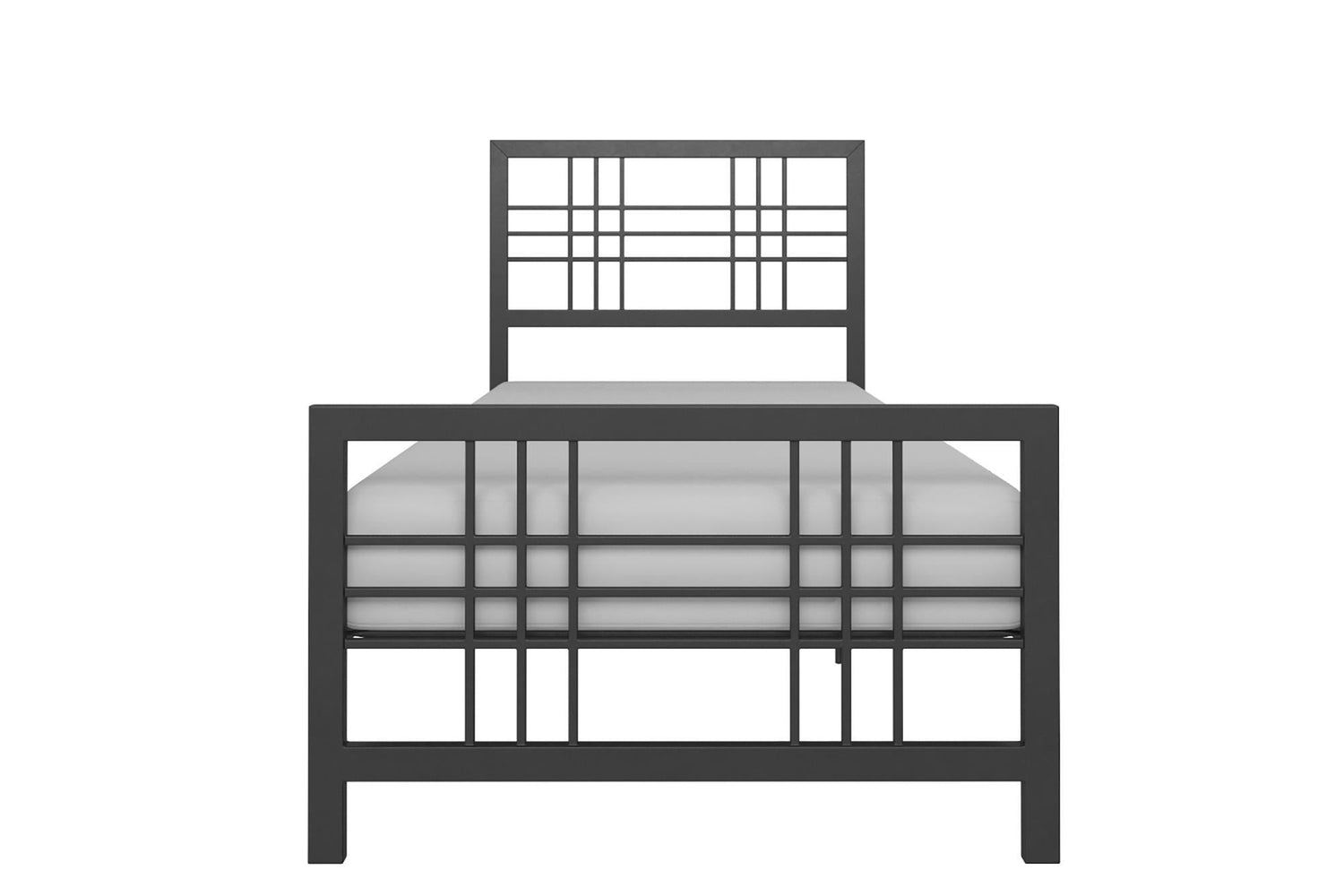 Dorel Home Burbank Metal Bed Single Black - Better Bed Company