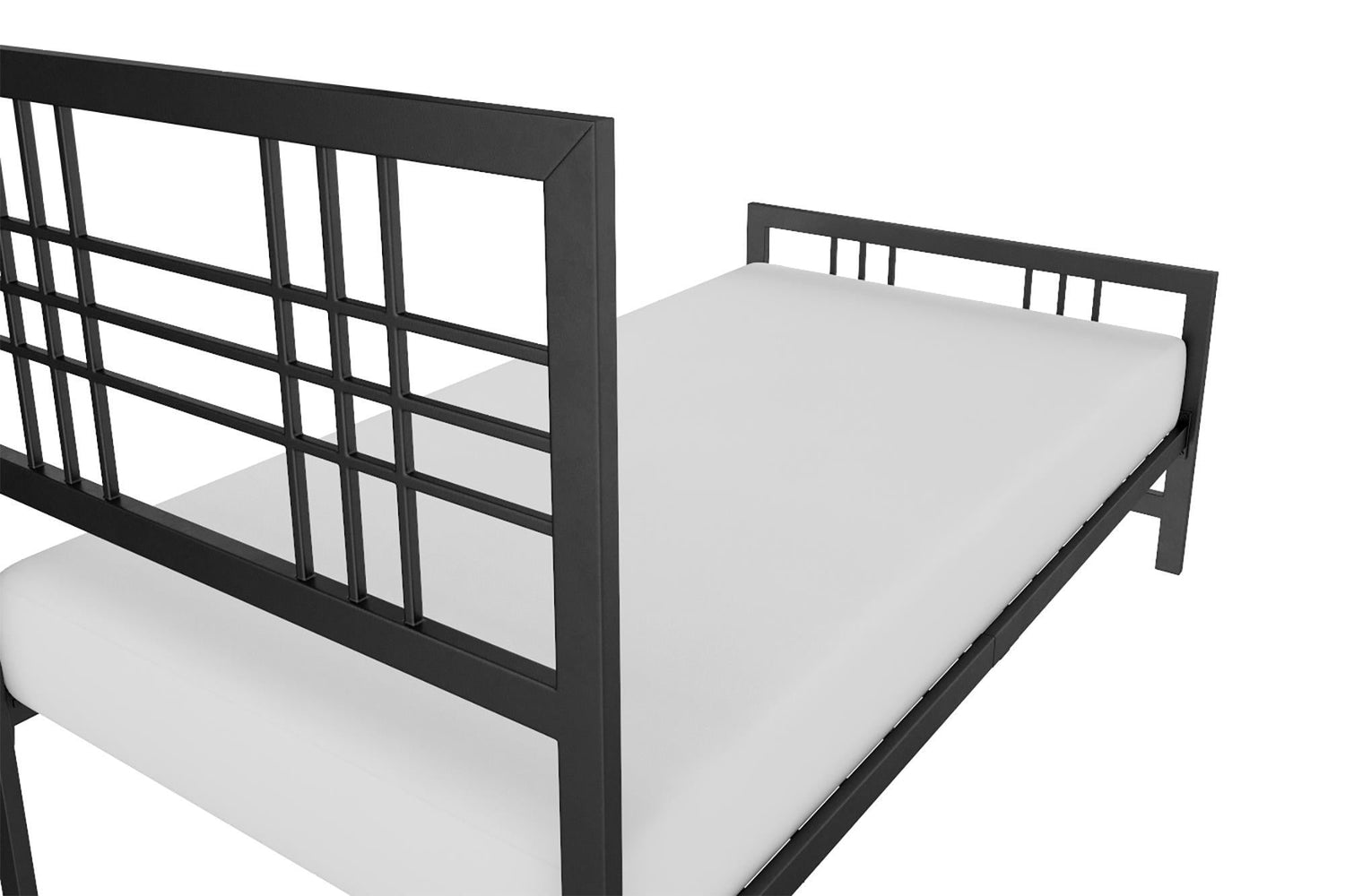 Dorel Home Burbank Metal Bed Single Black - Better Bed Company