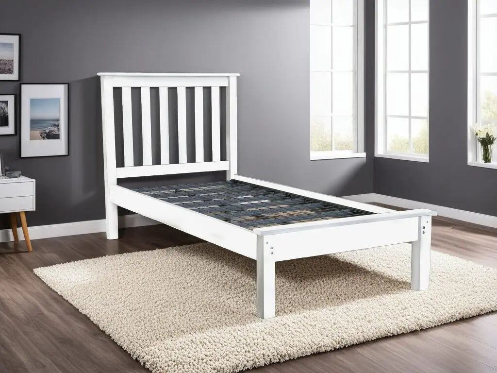 Wholesale Beds Kiwi Bed Frame White-Better Bed Company