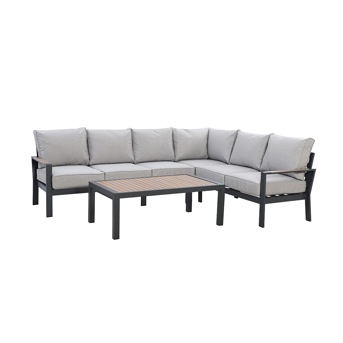 Maze Vancouver Large Corner Sofa Set with Coffee Table-Better Bed Company