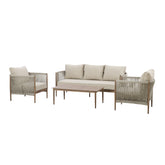 Maze Havana 3 Seat Sofa Set with Coffee Table-Better Bed Company