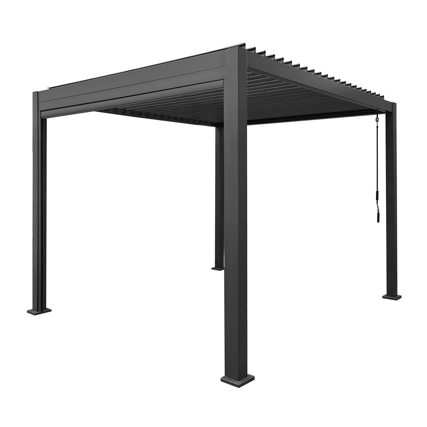 Maze Jupiter 3m x 3m Aluminium Pergola Frame-Better Bed Company