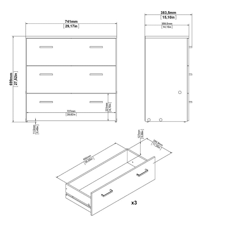 Better Magna Bedroom Furniture Set Chest Dimensions-Better Bed Company