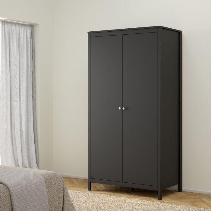 Better Miami Bedroom Furniture Set Black Wardrobe-Better Bed Company