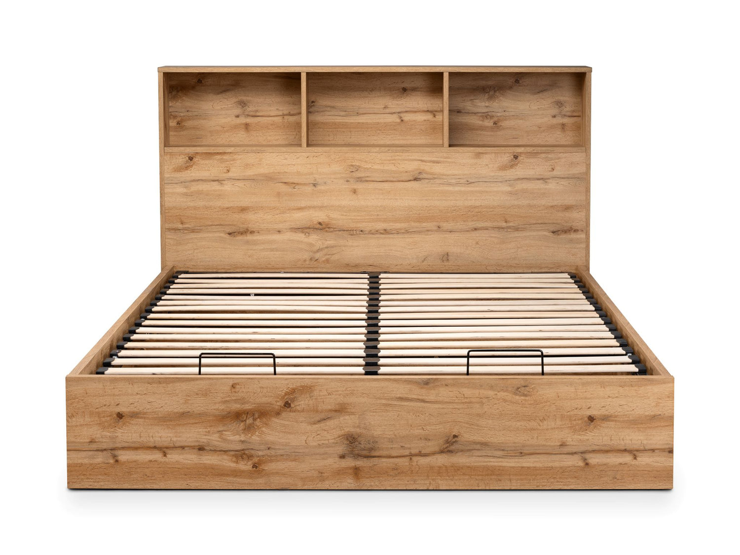 Urban Bookcase Ottoman Bed From Front Slats-Better Bed Company