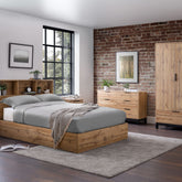 Urban Bookcase Ottoman Bed