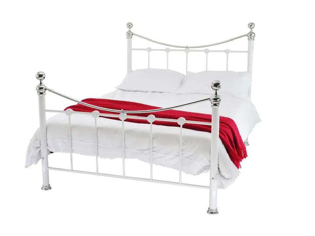 Wholesale Beds Cam Metal Bed White-Better Bed Company