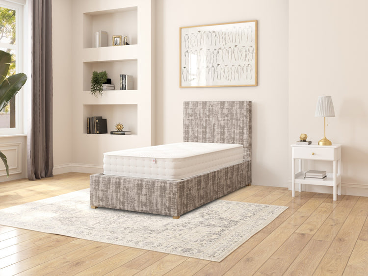 Williams Velvet Ottoman Bed