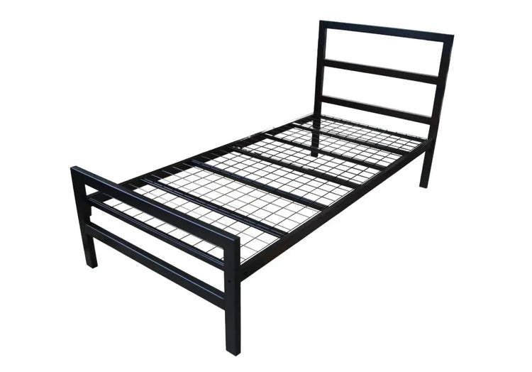 Wholesale Beds Eaton Metal Bed Frame Black Frame-Better Bed Company