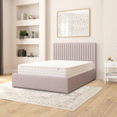 Nicklaus Fabric Ottoman Bed