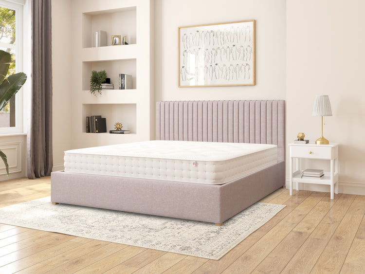 Nicklaus Fabric Ottoman Bed