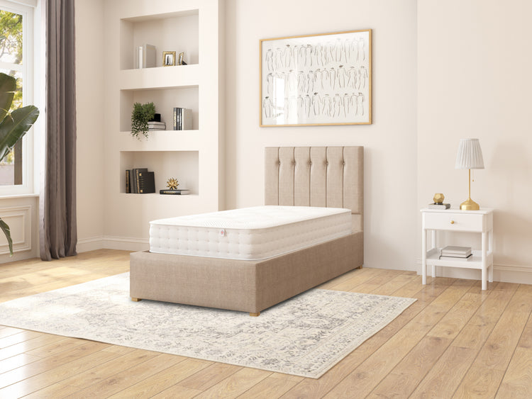 Ederle Fabric Ottoman Bed