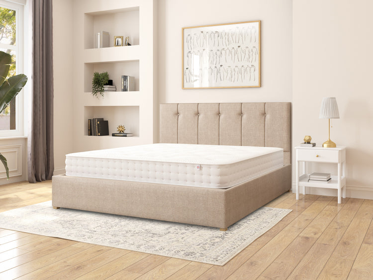 Ederle Fabric Ottoman Bed