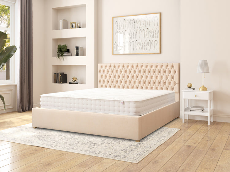 Rand Fabric Ottoman Bed