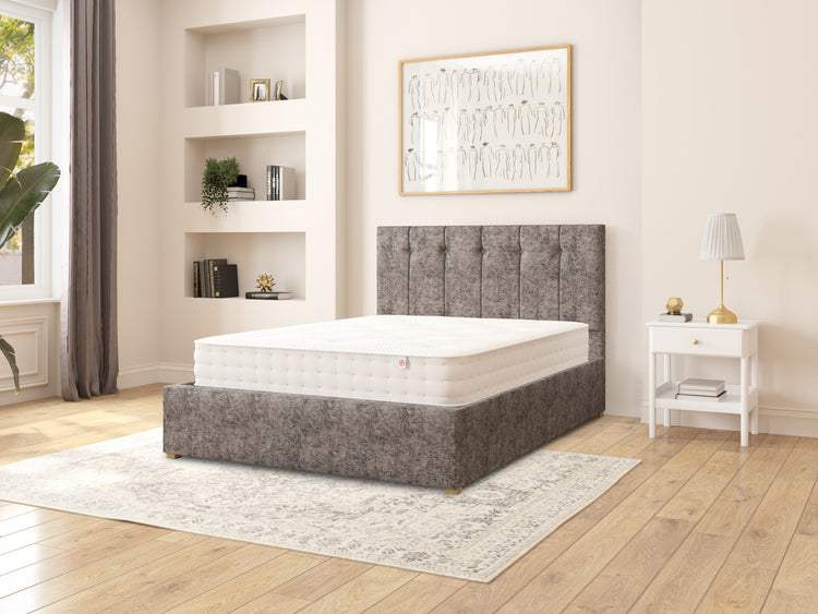 Ederle Fabric Ottoman Bed