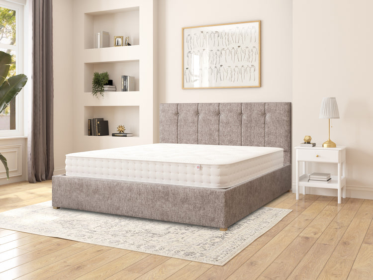 Ederle Fabric Ottoman Bed