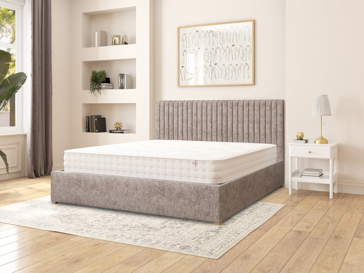 Nicklaus Fabric Ottoman Bed