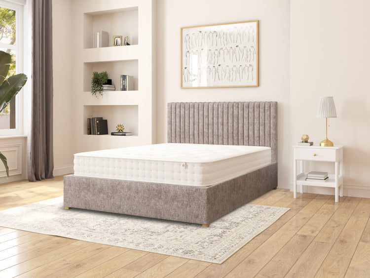 Nicklaus Fabric Ottoman Bed