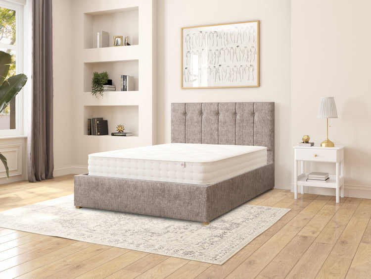 Ederle Fabric Ottoman Bed