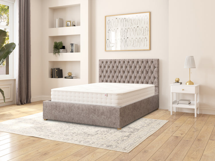 Rand Fabric Ottoman Bed