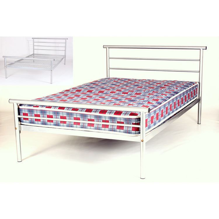 Heartlands Furniture Hercules Contract Metal Bed-Better Bed Company