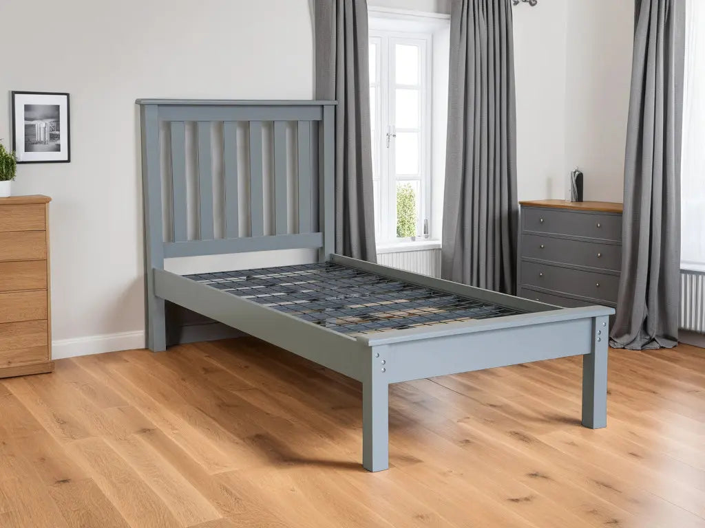 Wholesale Beds Kiwi Bed Frame Grey-Better Bed Company