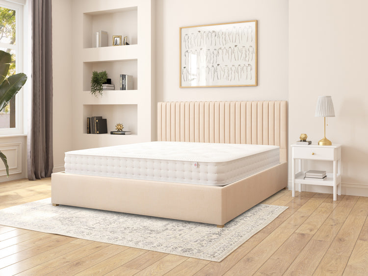 Nicklaus Fabric Ottoman Bed