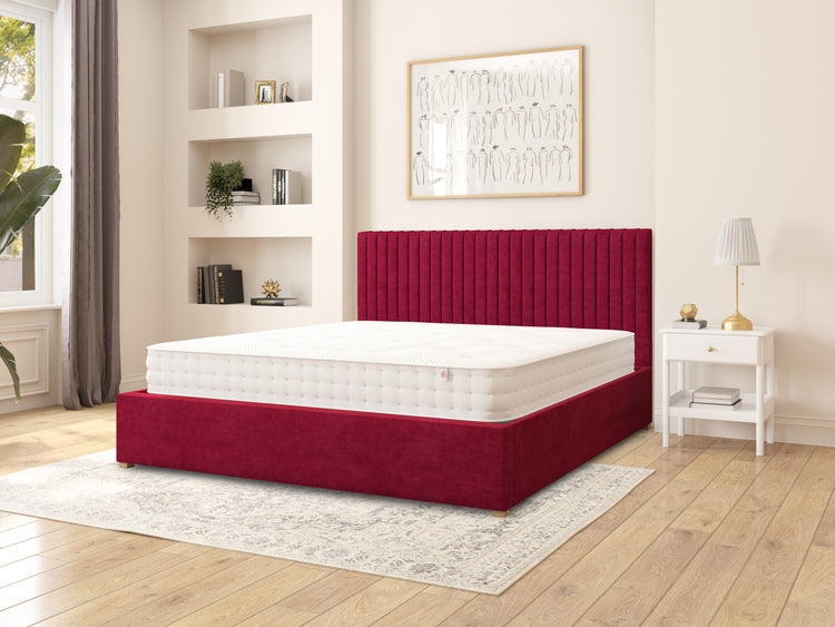 Nicklaus Fabric Ottoman Bed