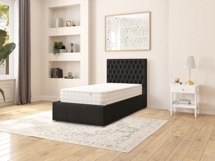 Rand Fabric Ottoman Bed