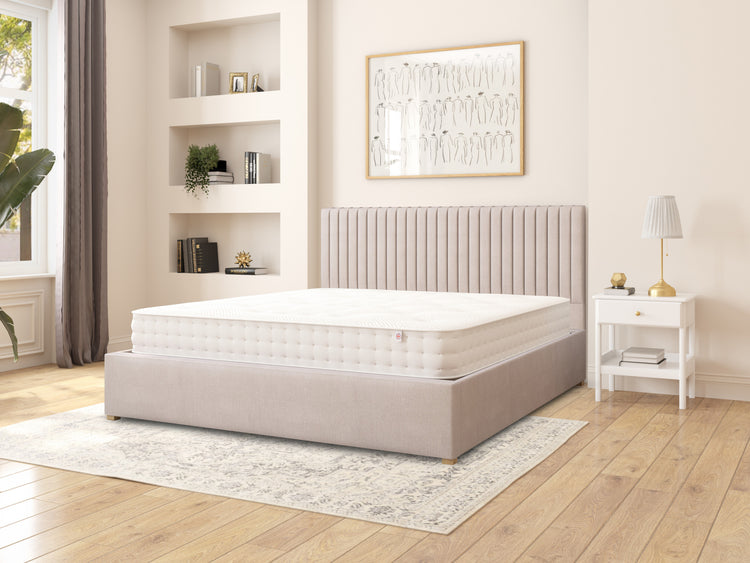 Nicklaus Fabric Ottoman Bed