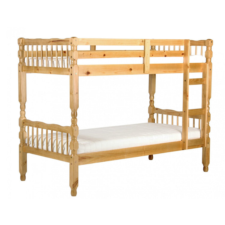 Heartlands Milano Bunk Bed Pine-Better bed Company