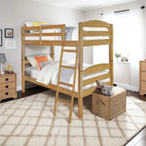 Wholesale Beds Moderna Bunk Bed Pine-Better Bed Company