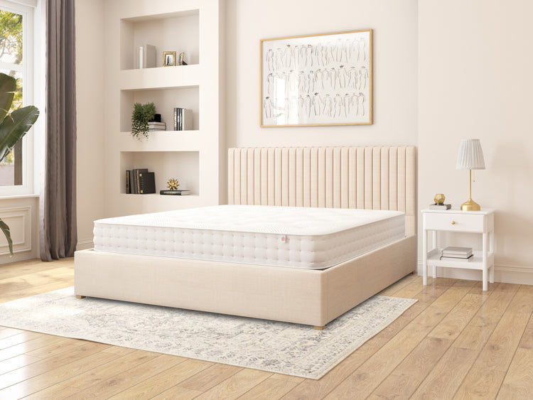 Nicklaus Fabric Ottoman Bed