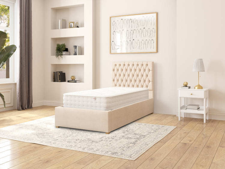 Rand Fabric Ottoman Bed