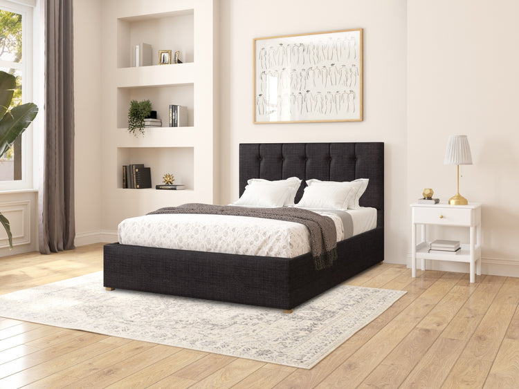 Ederle Fabric Ottoman Bed