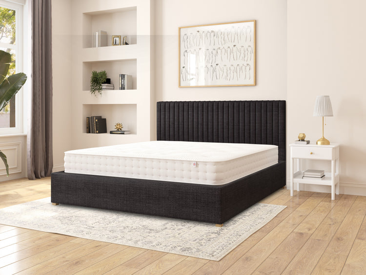 Nicklaus Fabric Ottoman Bed