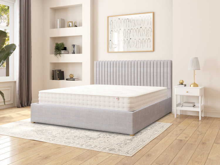 Nicklaus Fabric Ottoman Bed