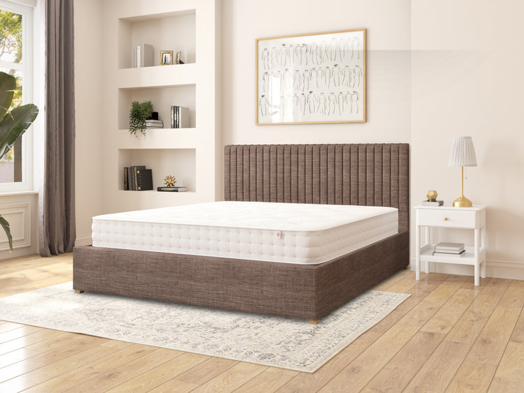 Nicklaus Fabric Ottoman Bed