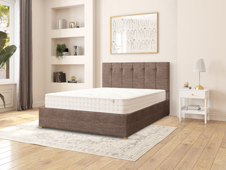 Ederle Fabric Ottoman Bed