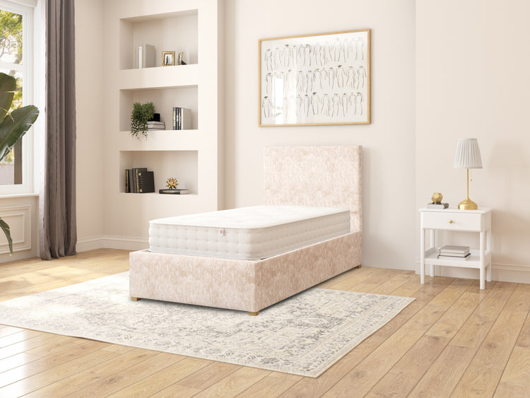 Williams Velvet Ottoman Bed