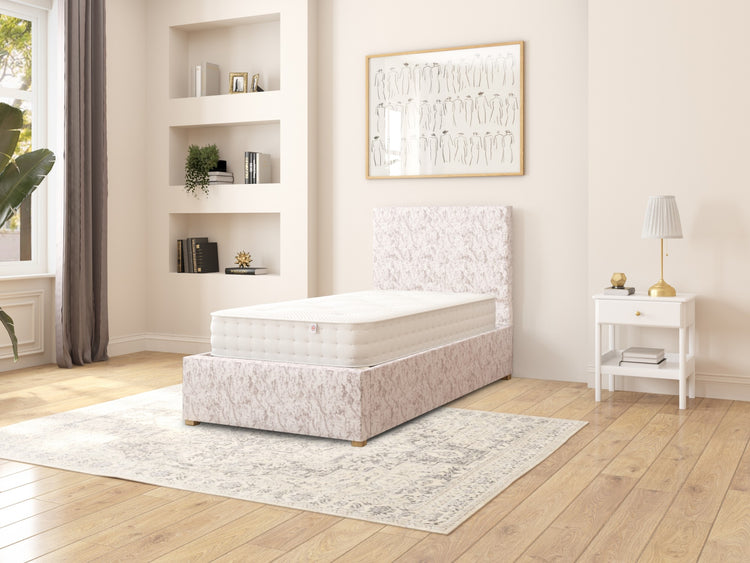 Williams Velvet Ottoman Bed